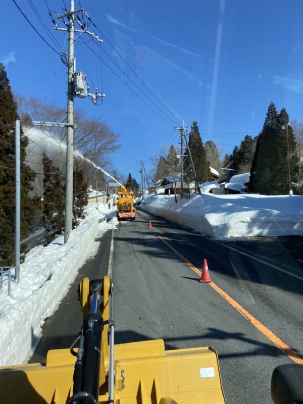 滋賀県　排雪作業のお手伝い